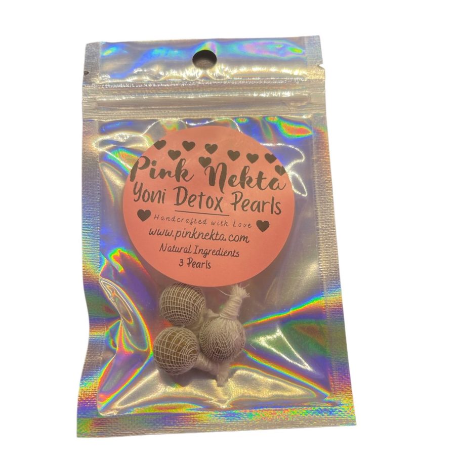 yoni detox pearls Bag of Pink Nekta yoni detox pearls